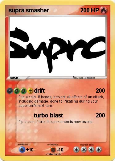 Pokemon supra smasher