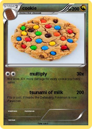 Pokemon cookie