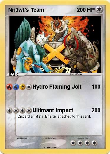 Pokemon Nn3wt's Team