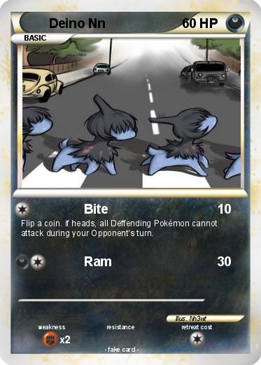 Pokemon Deino Nn