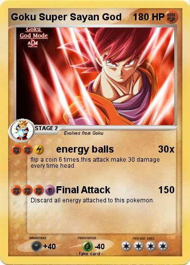 Pokemon Goku Super Sayan God
