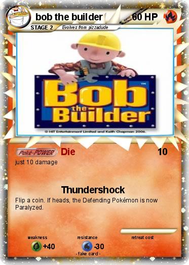 Pokemon bob the builder