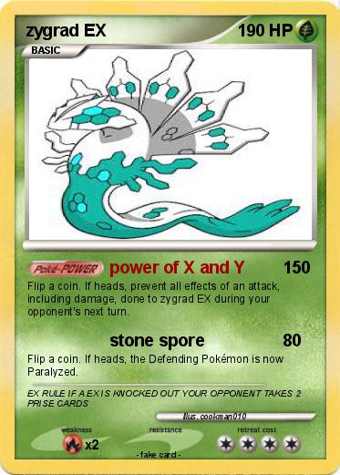 Pokemon zygrad EX
