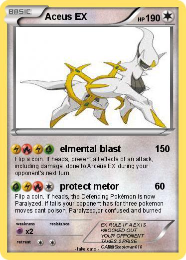 Pokemon Aceus EX