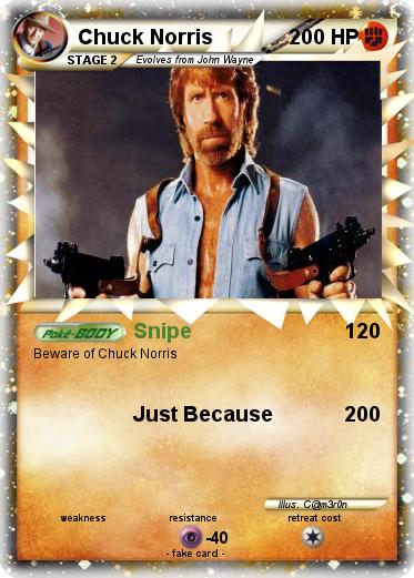 Pokemon Chuck Norris