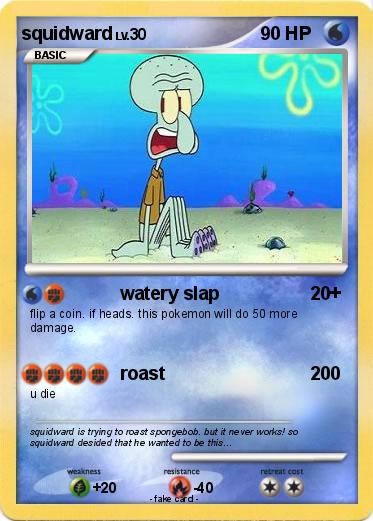 Pokemon squidward