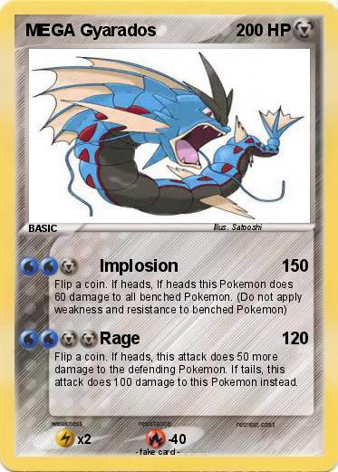 Pokemon MEGA Gyarados