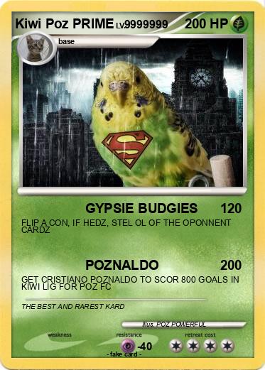Pokemon Kiwi Poz PRIME