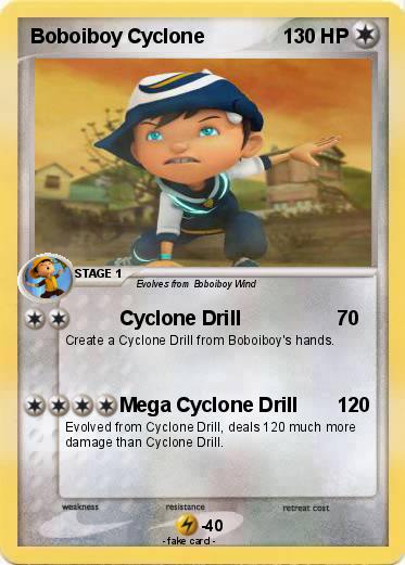 Pokemon Boboiboy Cyclone