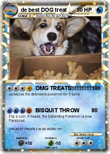 Pokemon de best DOG treat