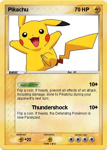 Pokemon Pikachu