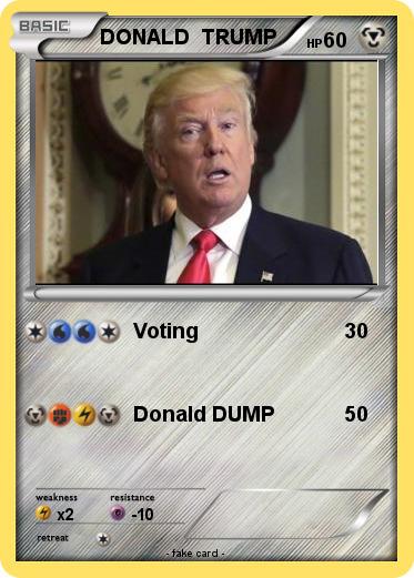 Pokemon DONALD  TRUMP