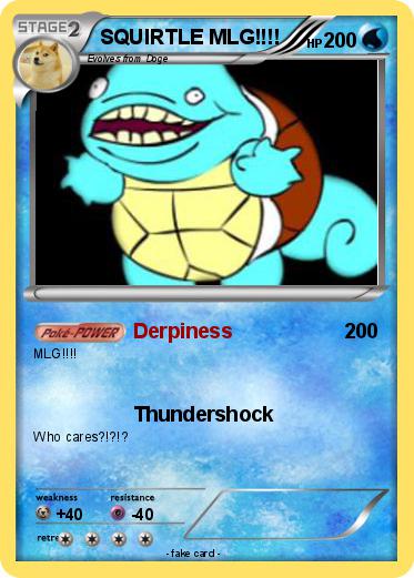 Pokemon SQUIRTLE MLG!!!!