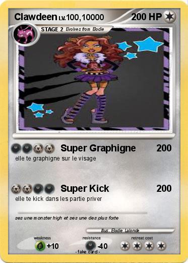 Pokemon Clawdeen