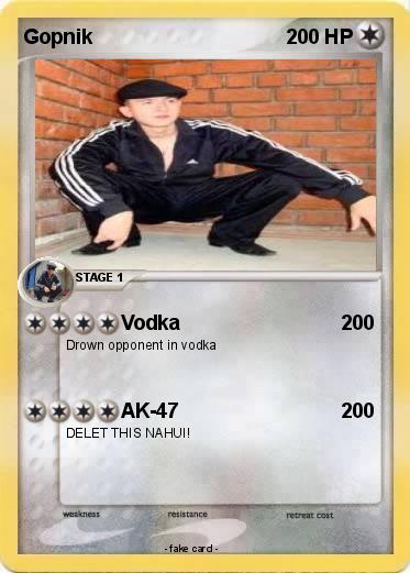 Pokemon Gopnik