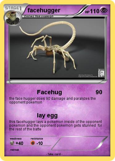 Pokemon facehugger
