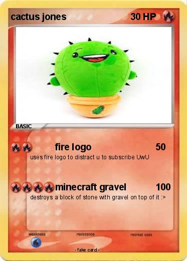 Pokemon cactus jones