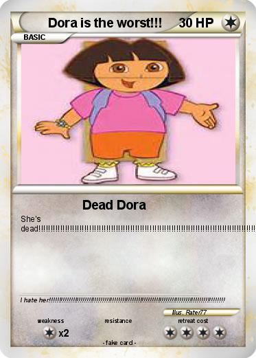 Pokemon Dora is the worst!!!