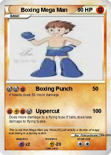 Pokemon Boxing Mega Man