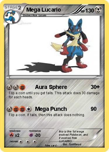 Pokemon Mega Lucario