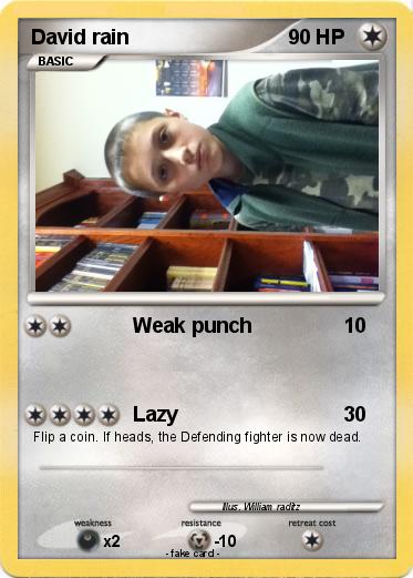 Pokemon David rain