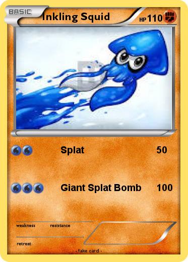 Pokemon Inkling Squid