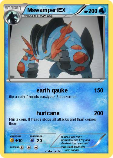 Pokemon MswampertEX
