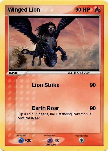 Pokemon Winged Lion