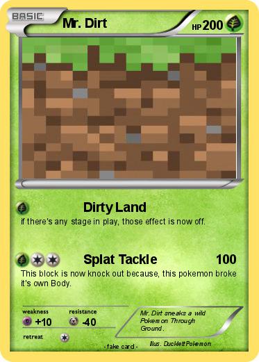 Pokemon Mr. Dirt
