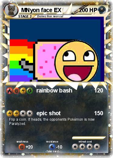 Pokemon MNyon face EX