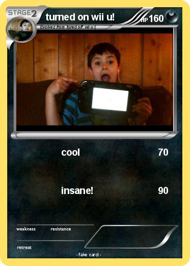 Pokemon turned on wii u!