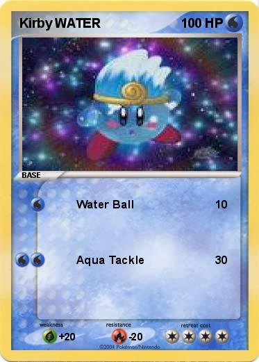 Pokemon Kirby WATER