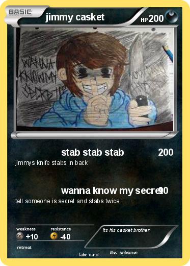 Pokemon jimmy casket