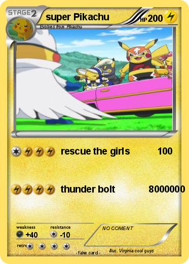 Pokemon super Pikachu