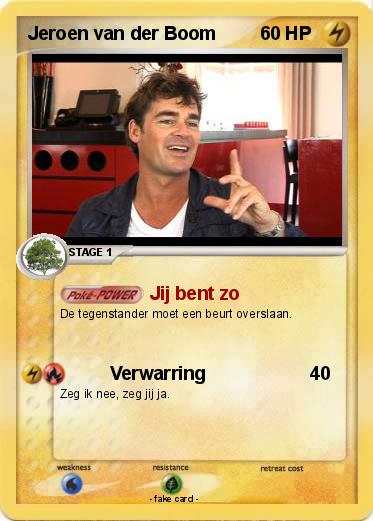Pokemon Jeroen van der Boom