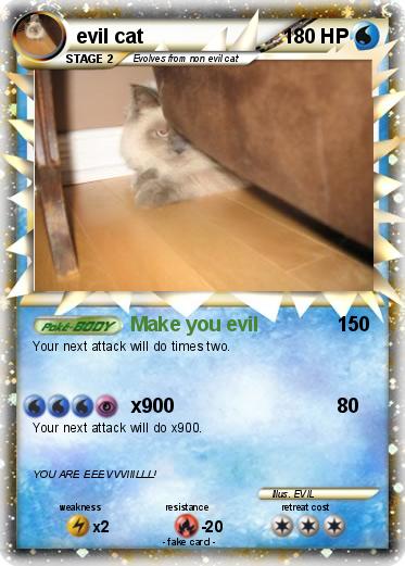 Pokemon evil cat