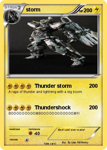 Pokemon storm