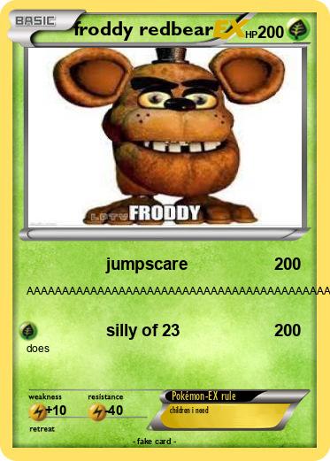 Pokemon froddy redbear