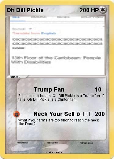 Pokemon Oh Dill Pickle