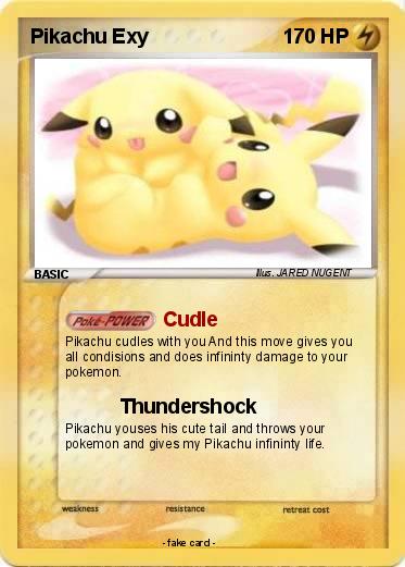 Pokemon Pikachu Exy