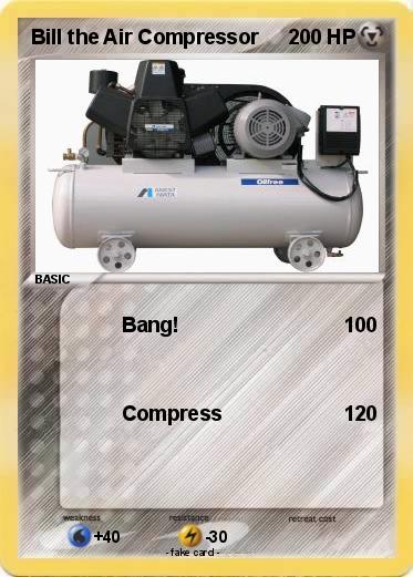 Pokemon Bill the Air Compressor