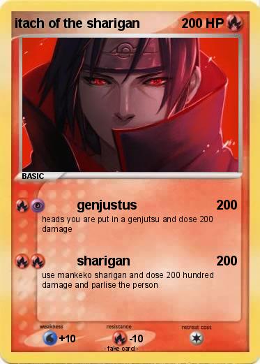 Pokemon itach of the sharigan