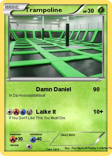 Pokemon Trampoline