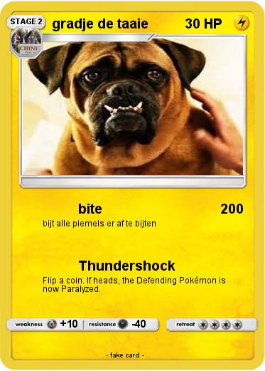 Pokemon gradje de taaie