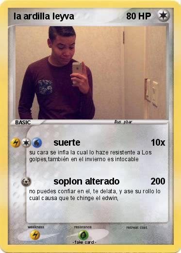 Pokemon la ardilla leyva