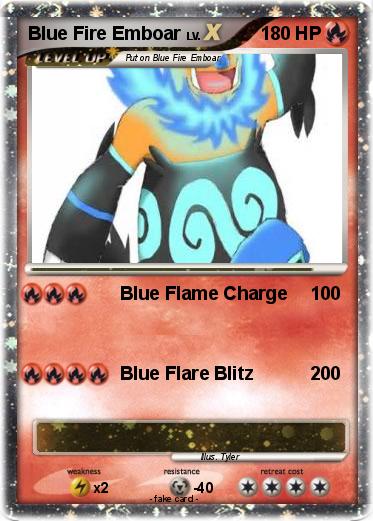 Pokemon Blue Fire Emboar
