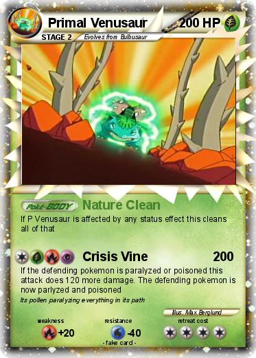 Pokemon Primal Venusaur