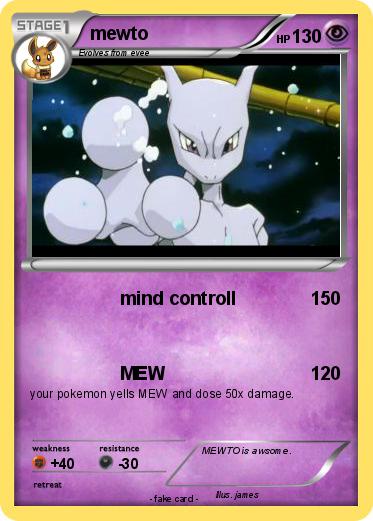 Pokemon mewto