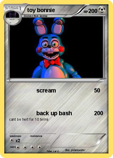 Pokemon toy bonnie