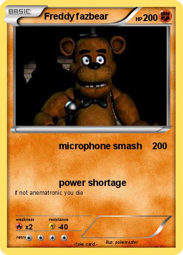 Pokemon Freddy fazbear